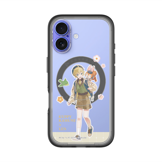 Slim Protection Premium Case with MagSafe［ Hatsune Miku × Kuppy Ramune – Kagamine Len × Kuppy – Full-body Illustration 2 ］