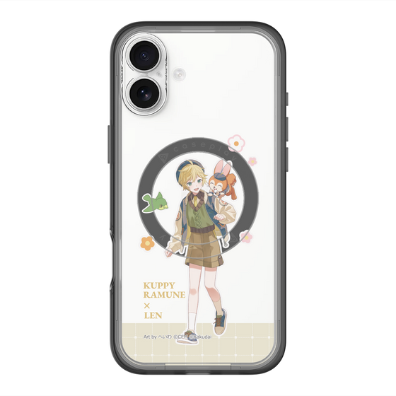 Slim Protection Premium Case with MagSafe［ Hatsune Miku × Kuppy Ramune – Kagamine Len × Kuppy – Full-body Illustration 2 ］