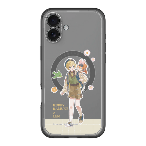 Slim Protection Premium Case with MagSafe［ Hatsune Miku × Kuppy Ramune – Kagamine Len × Kuppy – Full-body Illustration 2 ］