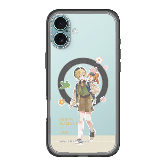Slim Protection Premium Case with MagSafe［ Hatsune Miku × Kuppy Ramune – Kagamine Len × Kuppy – Full-body Illustration 2 ］