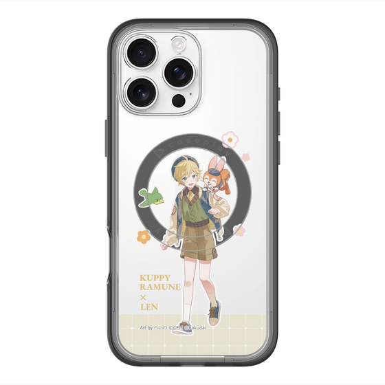 Slim Protection Premium Case with MagSafe［ Hatsune Miku × Kuppy Ramune – Kagamine Len × Kuppy – Full-body Illustration 2 ］