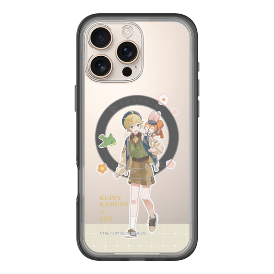 Slim Protection Premium Case with MagSafe［ Hatsune Miku × Kuppy Ramune – Kagamine Len × Kuppy – Full-body Illustration 2 ］