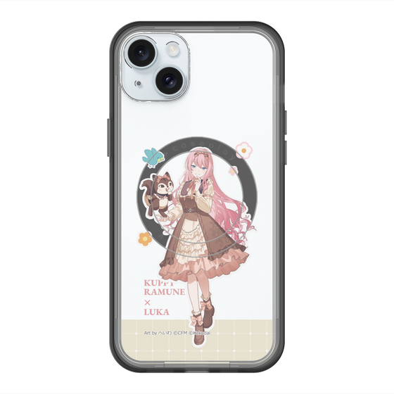 Slim Protection Premium Case with MagSafe［ Hatsune Miku × Kuppy Ramune – Megurine Luka × Ram – Full-body Illustration 2 ］