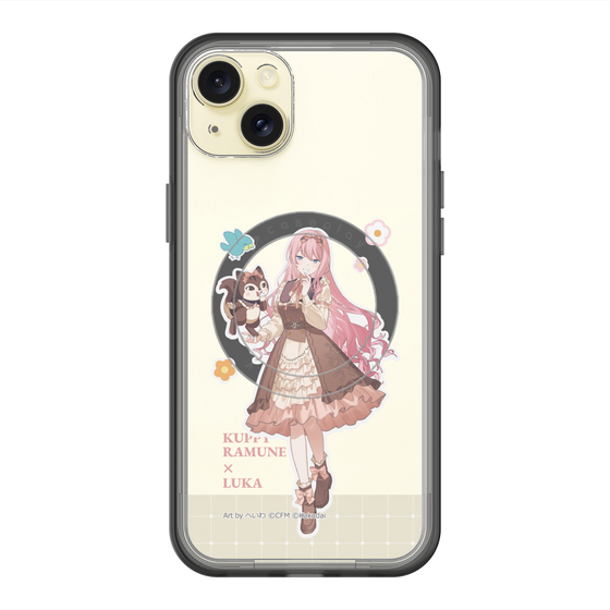 Slim Protection Premium Case with MagSafe［ Hatsune Miku × Kuppy Ramune – Megurine Luka × Ram – Full-body Illustration 2 ］