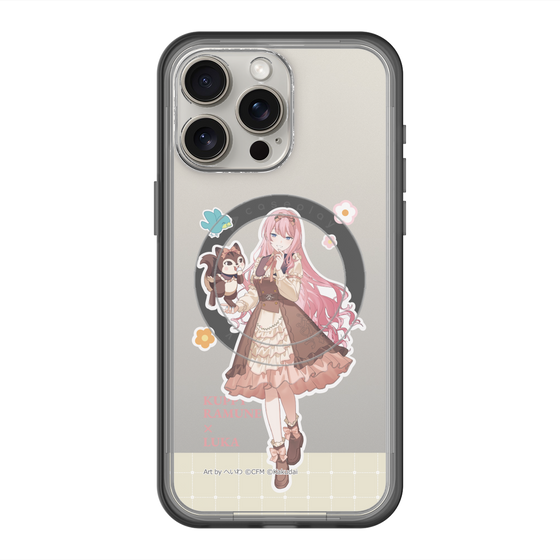 Slim Protection Premium Case with MagSafe［ Hatsune Miku × Kuppy Ramune – Megurine Luka × Ram – Full-body Illustration 2 ］