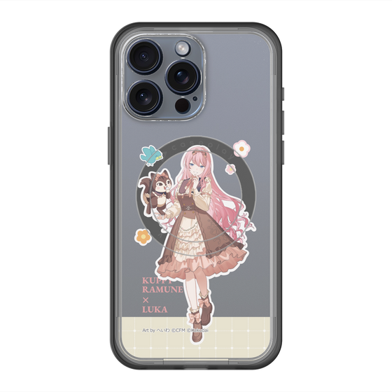 Slim Protection Premium Case with MagSafe［ Hatsune Miku × Kuppy Ramune – Megurine Luka × Ram – Full-body Illustration 2 ］