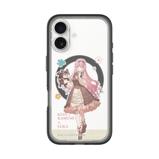 Slim Protection Premium Case with MagSafe［ Hatsune Miku × Kuppy Ramune – Megurine Luka × Ram – Full-body Illustration 2 ］