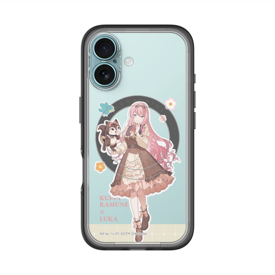 Slim Protection Premium Case with MagSafe［ Hatsune Miku × Kuppy Ramune – Megurine Luka × Ram – Full-body Illustration 2 ］