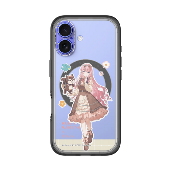 Slim Protection Premium Case with MagSafe［ Hatsune Miku × Kuppy Ramune – Megurine Luka × Ram – Full-body Illustration 2 ］