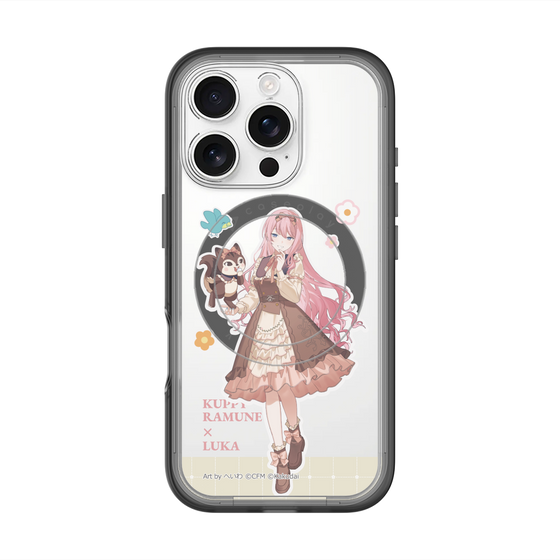 Slim Protection Premium Case with MagSafe［ Hatsune Miku × Kuppy Ramune – Megurine Luka × Ram – Full-body Illustration 2 ］