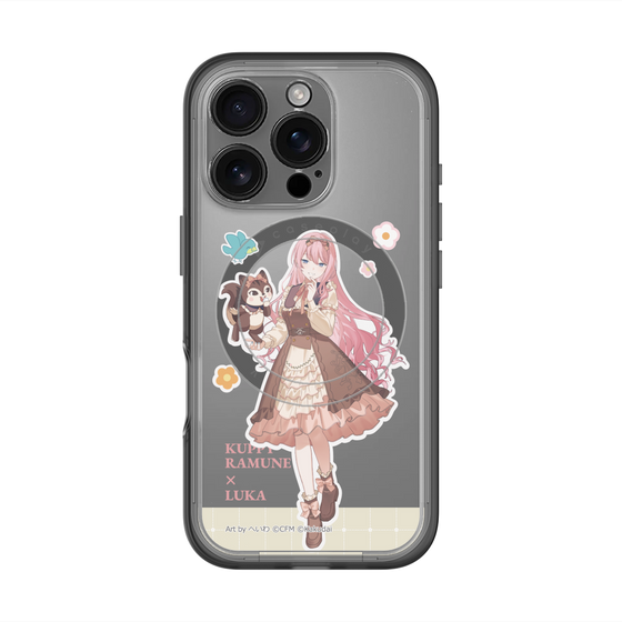 Slim Protection Premium Case with MagSafe［ Hatsune Miku × Kuppy Ramune – Megurine Luka × Ram – Full-body Illustration 2 ］