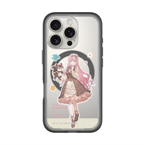 Slim Protection Premium Case with MagSafe［ Hatsune Miku × Kuppy Ramune – Megurine Luka × Ram – Full-body Illustration 2 ］