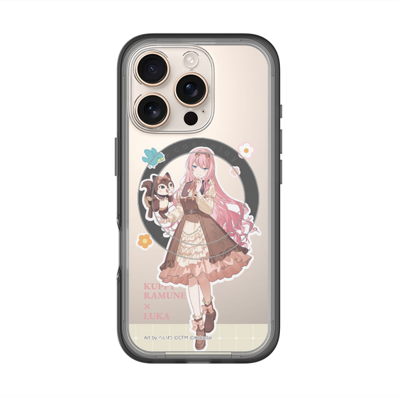 Slim Protection Premium Case with MagSafe［ Hatsune Miku × Kuppy Ramune – Megurine Luka × Ram – Full-body Illustration 2 ］
