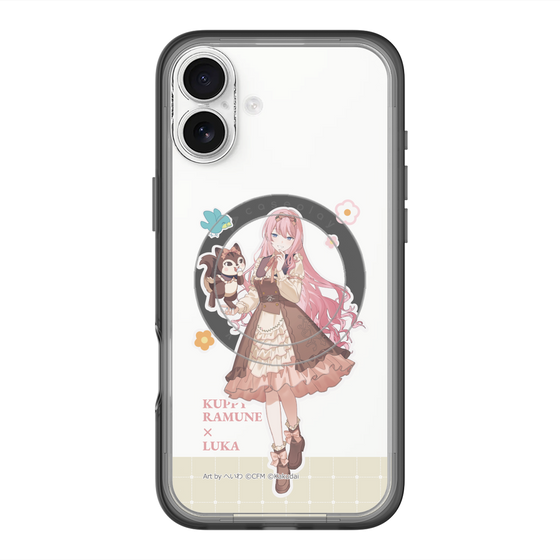 Slim Protection Premium Case with MagSafe［ Hatsune Miku × Kuppy Ramune – Megurine Luka × Ram – Full-body Illustration 2 ］