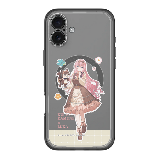 Slim Protection Premium Case with MagSafe［ Hatsune Miku × Kuppy Ramune – Megurine Luka × Ram – Full-body Illustration 2 ］