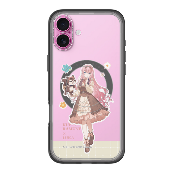 Slim Protection Premium Case with MagSafe［ Hatsune Miku × Kuppy Ramune – Megurine Luka × Ram – Full-body Illustration 2 ］