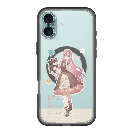Slim Protection Premium Case with MagSafe［ Hatsune Miku × Kuppy Ramune – Megurine Luka × Ram – Full-body Illustration 2 ］