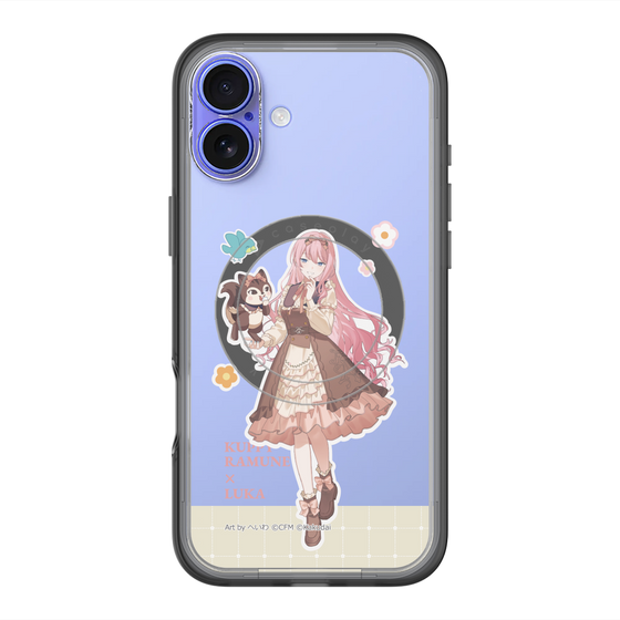 Slim Protection Premium Case with MagSafe［ Hatsune Miku × Kuppy Ramune – Megurine Luka × Ram – Full-body Illustration 2 ］