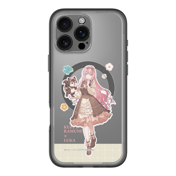 Slim Protection Premium Case with MagSafe［ Hatsune Miku × Kuppy Ramune – Megurine Luka × Ram – Full-body Illustration 2 ］