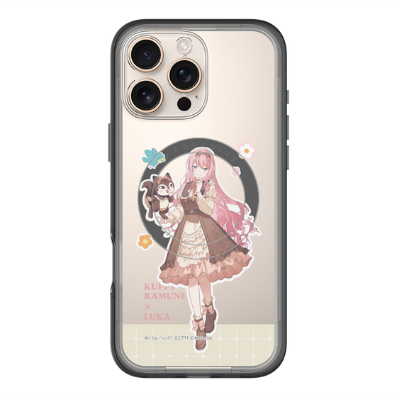 Slim Protection Premium Case with MagSafe［ Hatsune Miku × Kuppy Ramune – Megurine Luka × Ram – Full-body Illustration 2 ］