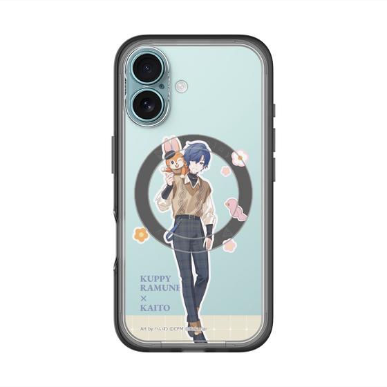 Slim Protection Premium Case with MagSafe［ Hatsune Miku × Kuppy Ramune – KAITO × Kuppy – Full-body Illustration 2 ］