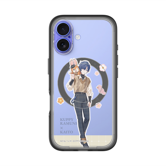 Slim Protection Premium Case with MagSafe［ Hatsune Miku × Kuppy Ramune – KAITO × Kuppy – Full-body Illustration 2 ］