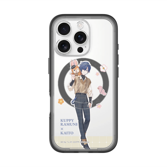 Slim Protection Premium Case with MagSafe［ Hatsune Miku × Kuppy Ramune – KAITO × Kuppy – Full-body Illustration 2 ］