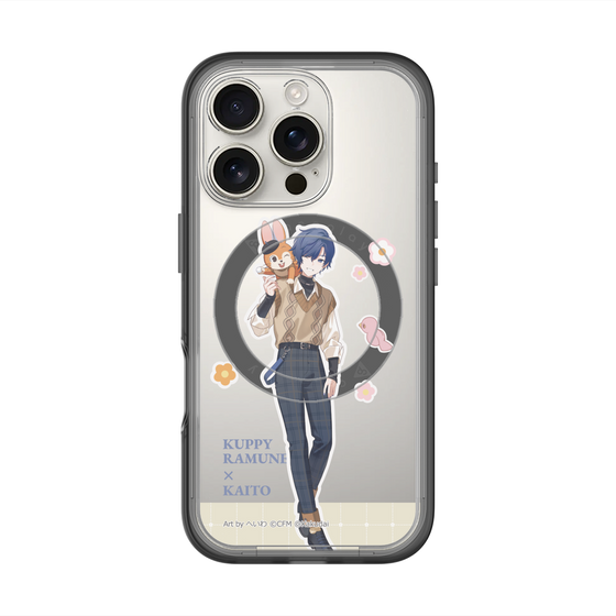 Slim Protection Premium Case with MagSafe［ Hatsune Miku × Kuppy Ramune – KAITO × Kuppy – Full-body Illustration 2 ］