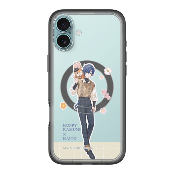 Slim Protection Premium Case with MagSafe［ Hatsune Miku × Kuppy Ramune – KAITO × Kuppy – Full-body Illustration 2 ］