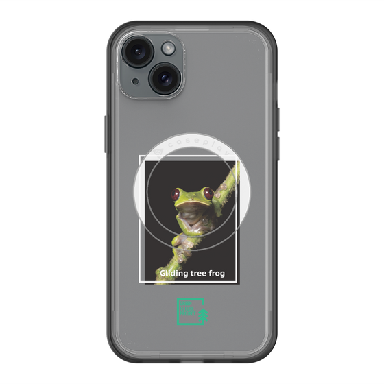 Slim Protection Premium Case with MagSafe［ Green Future Project - Gliding tree frog ］