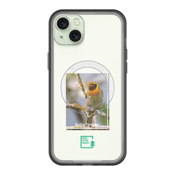 Slim Protection Premium Case with MagSafe［ Green Future Project - Guira Tanager ］