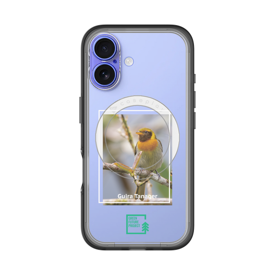 Slim Protection Premium Case with MagSafe［ Green Future Project - Guira Tanager ］