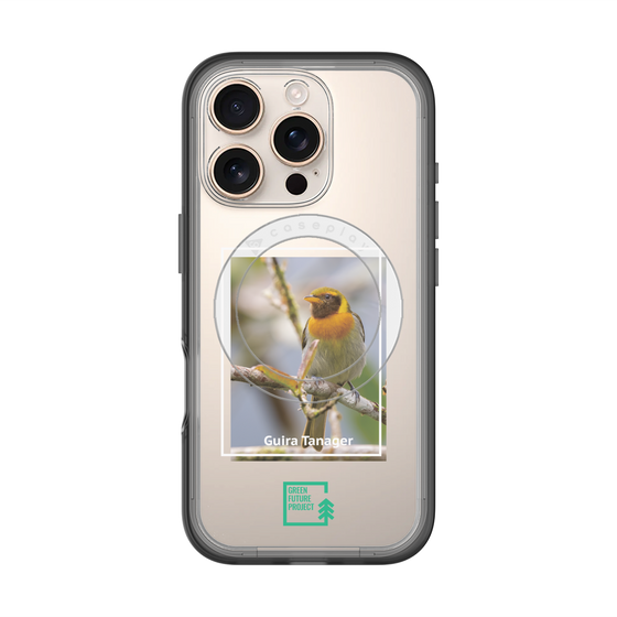 Slim Protection Premium Case with MagSafe［ Green Future Project - Guira Tanager ］