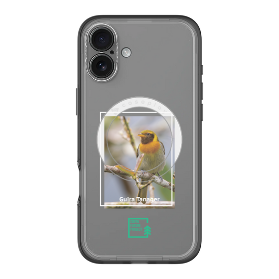 Slim Protection Premium Case with MagSafe［ Green Future Project - Guira Tanager ］