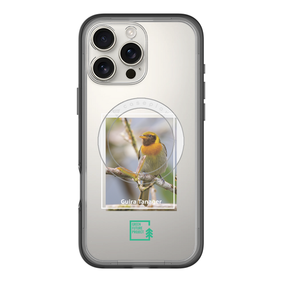 Slim Protection Premium Case with MagSafe［ Green Future Project - Guira Tanager ］