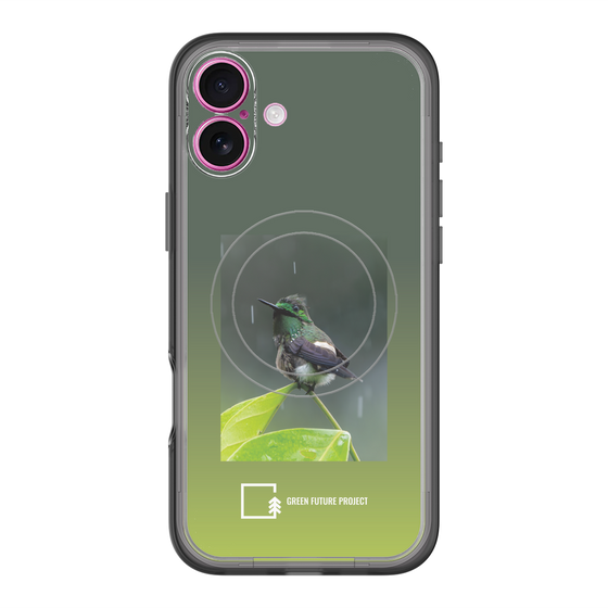 Slim Protection Premium Case with MagSafe［ Green Future Project - Butterfly Coquette ］