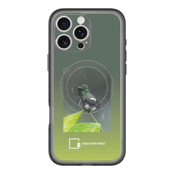 Slim Protection Premium Case with MagSafe［ Green Future Project - Butterfly Coquette ］