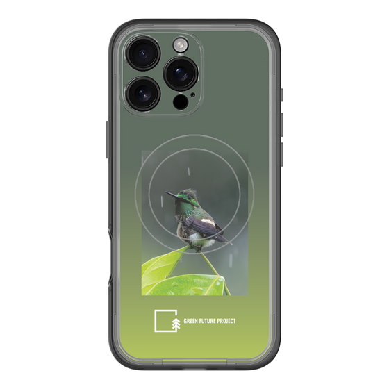Slim Protection Premium Case with MagSafe［ Green Future Project - Butterfly Coquette ］