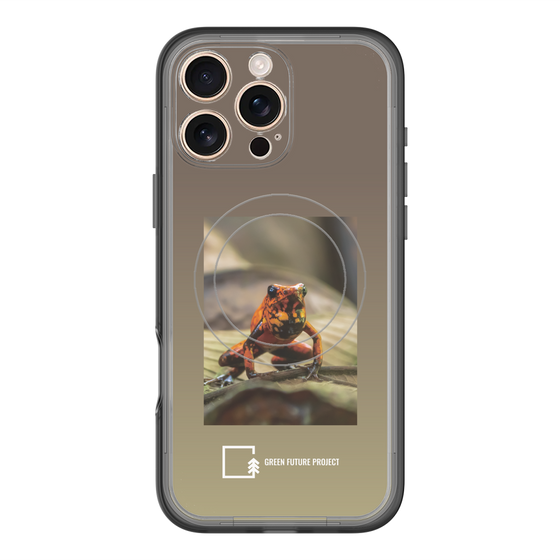 Slim Protection Premium Case with MagSafe［ Green Future Project - Poison-dart Frogs ］