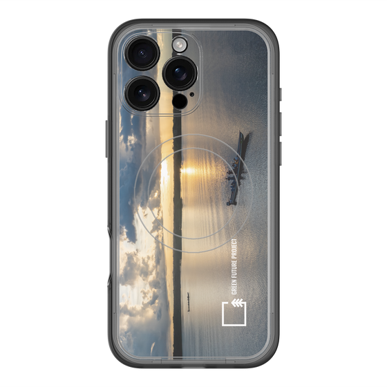 Slim Protection Premium Case with MagSafe［ Green Future Project - Landscape ］