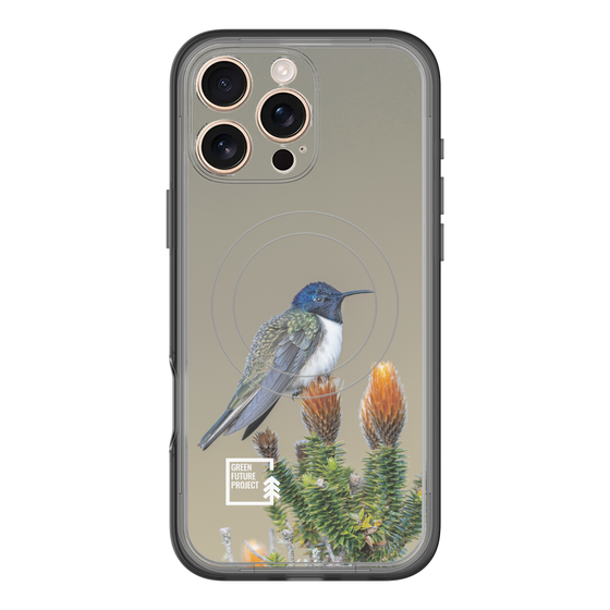 Slim Protection Premium Case with MagSafe［ Green Future Project - Ecuadorian Hillstar ］