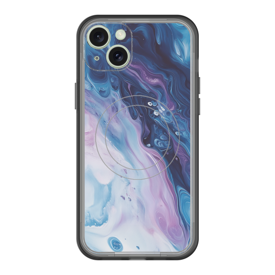 Slim Protection Premium Case with MagSafe［ Color Rain - Original - Twilight Ink ］