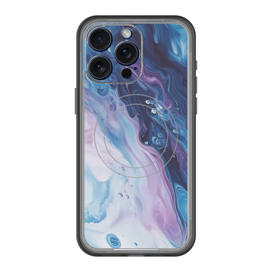 Slim Protection Premium Case with MagSafe［ Color Rain - Original - Twilight Ink ］