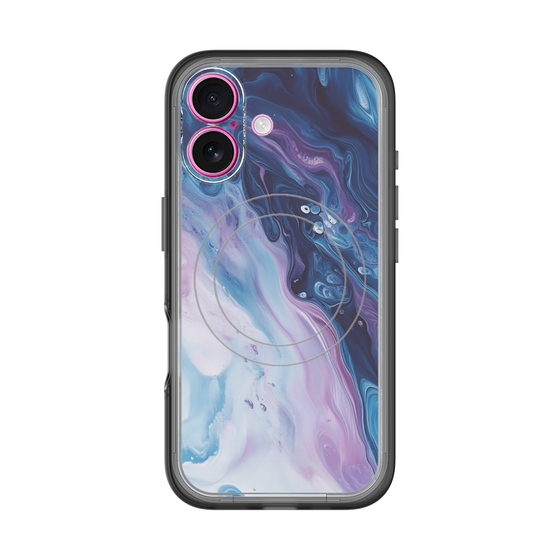 Slim Protection Premium Case with MagSafe［ Color Rain - Original - Twilight Ink ］