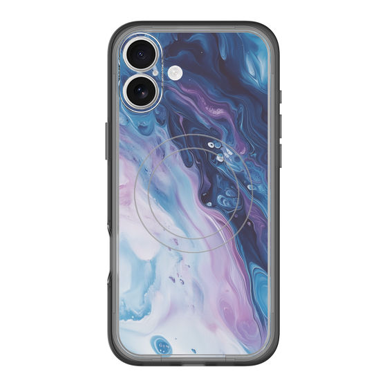 Slim Protection Premium Case with MagSafe［ Color Rain - Original - Twilight Ink ］