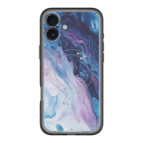 Slim Protection Premium Case with MagSafe［ Color Rain - Original - Twilight Ink ］