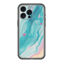 Slim Protection Premium Case with MagSafe［ Color Rain - Original - Serene Wave ］