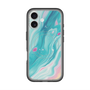 Slim Protection Premium Case with MagSafe［ Color Rain - Original - Serene Wave ］