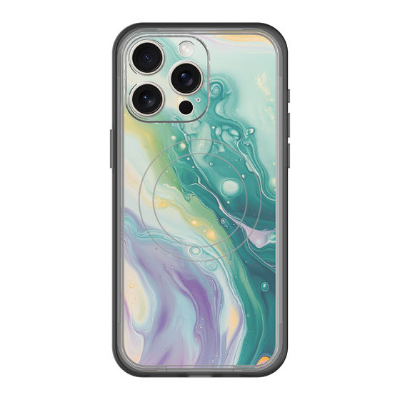 Slim Protection Premium Case with MagSafe［ Color Rain - Original - Dusky Forest ］