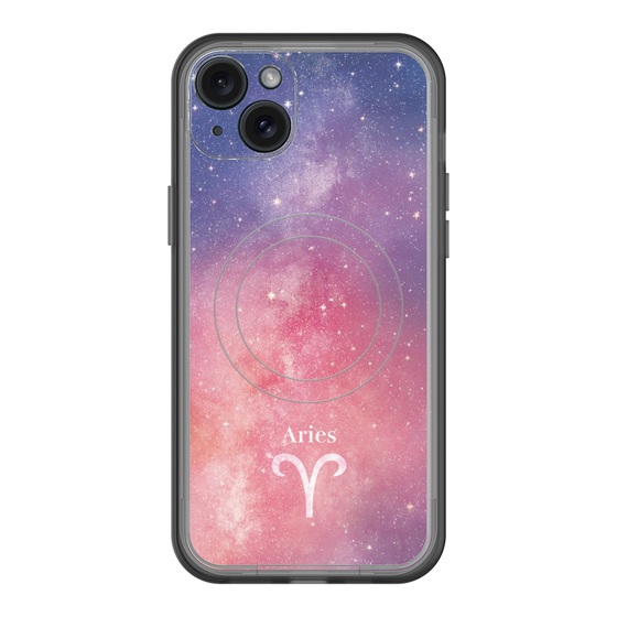 Slim Protection Premium Case with MagSafe［ STARRY SIGNS - Original - Aries ］